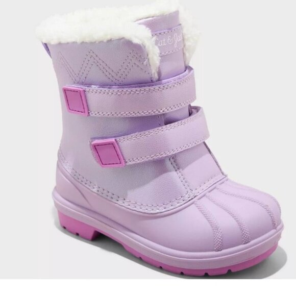 Toddler Denver Winter Boots - Cat & Jack, Toddler Size 5 - Picture 1 of 6